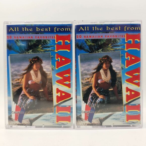 Madacy Music Group Other - All The Best From Hawaii Double Cassette Madacy Canada Import